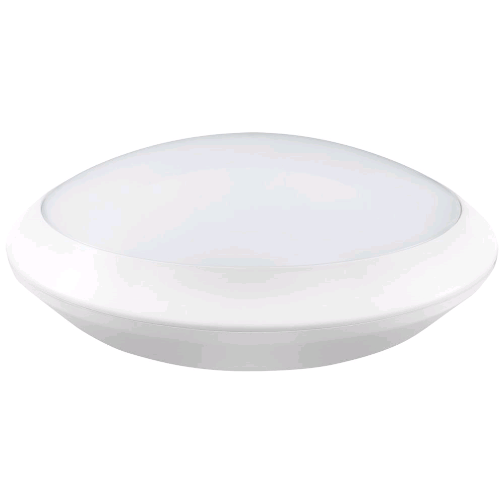 Crompton Melana 15W LED Bulkhead 4000k White 