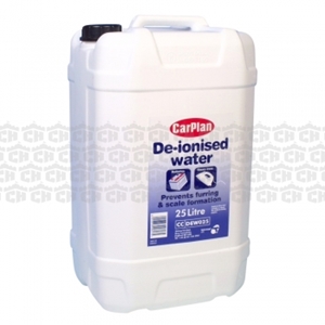 Distilled (De-Ionised) Water 25Ltr 