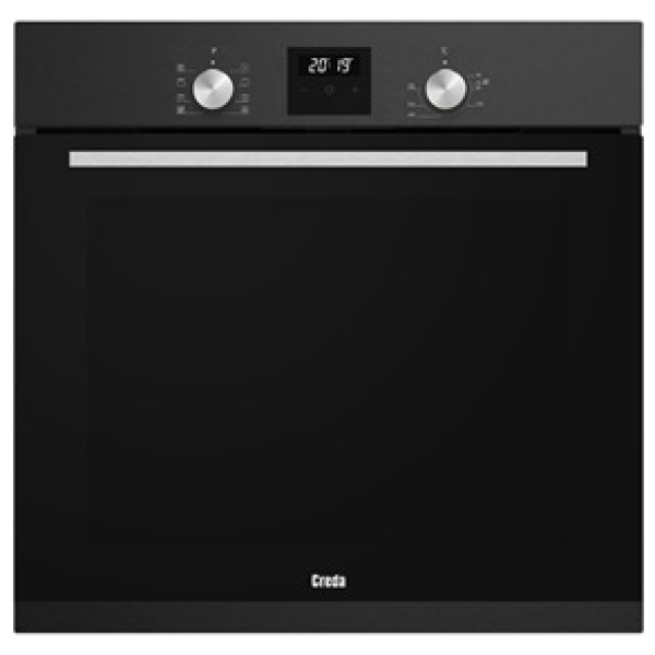 Creda C60BIMFA  Built in Single Oven Anthracite 60ltr Capacity 3 Button Programmer