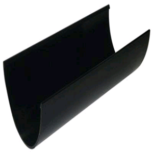 Floplast Hi-Cap 115mm Gutter 4mtr Black RGH4