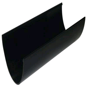 Floplast Hi-Cap 115mm Gutter 4mtr Black RGH4 