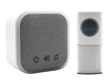 Unicom Plug-In Door Chime in White