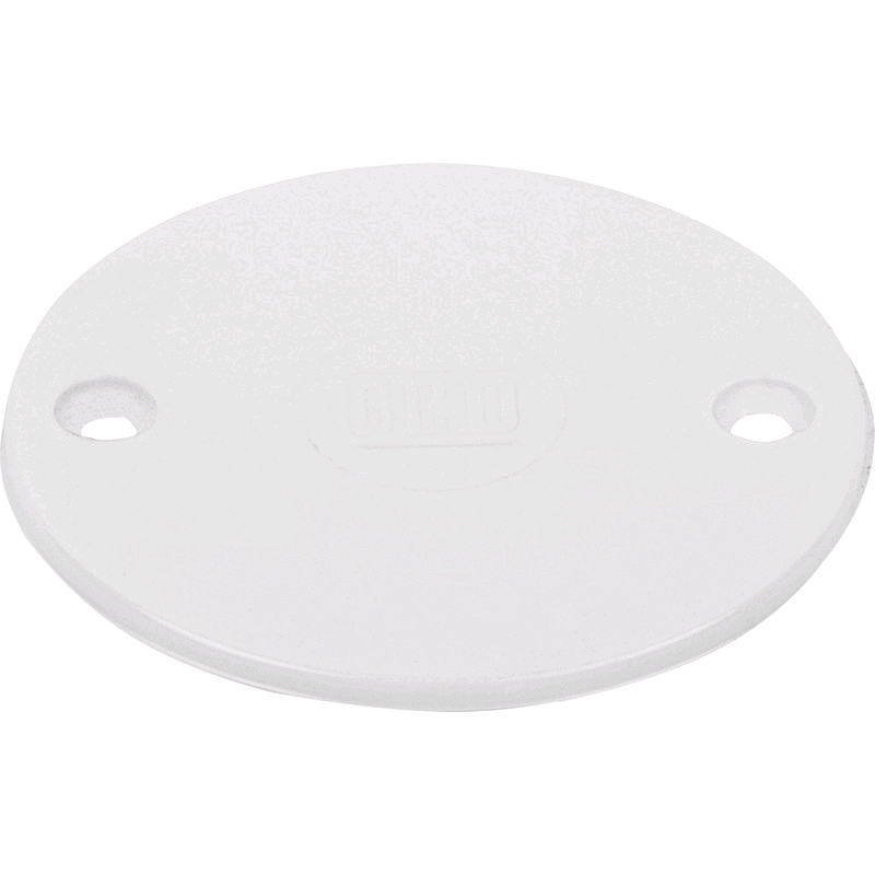 Falcon Conduit Circular Lid White