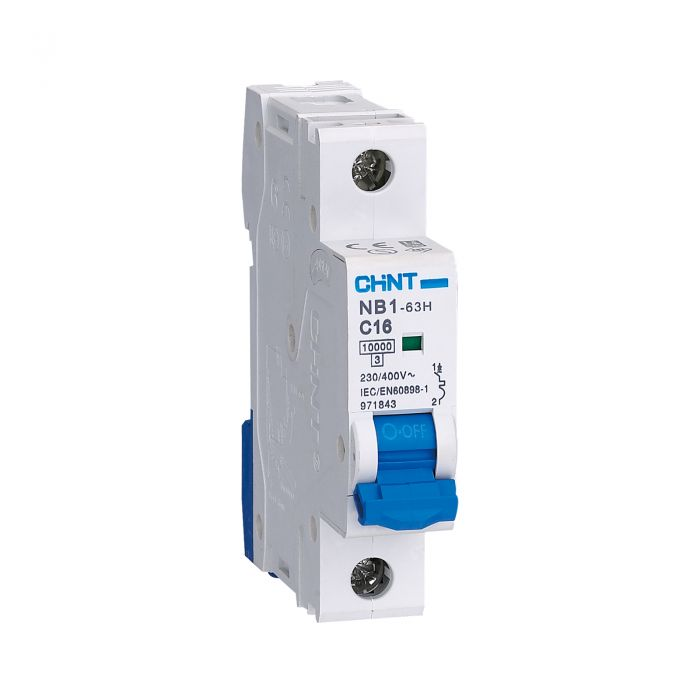 Chint 50a Single Pole "D" Rated 10kA MCB 