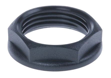 Niglon 16mm Black Locknut
