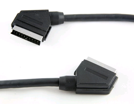 GJ Scart To Scart Lead 3mtr