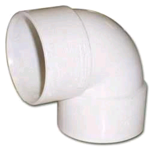 FloPlast Wastepipe Knuckle Bend 50mm Solvent Weld