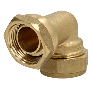 Copper Bent Tap Connector 22mm x 3/4