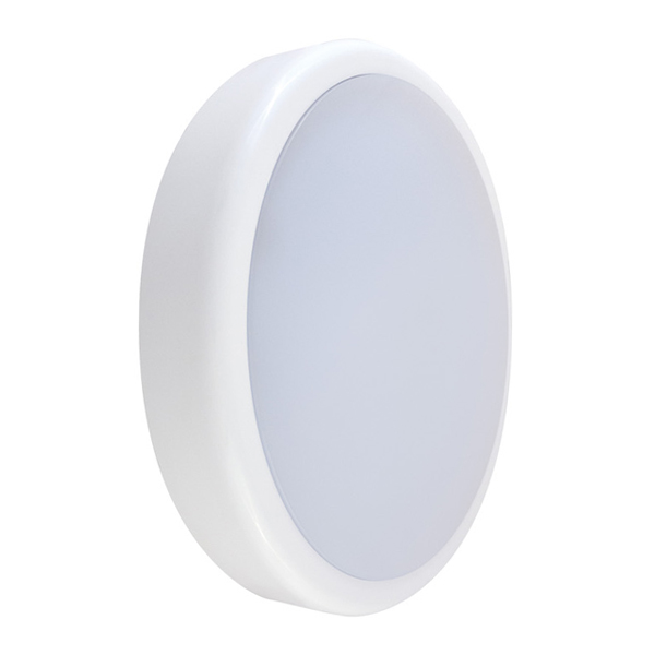 Selectric IP54 15W LED  Bulkhead c/w Sensor & Dimming 4000K