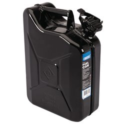 Draper 10Ltr Black Steel Fuel Can 