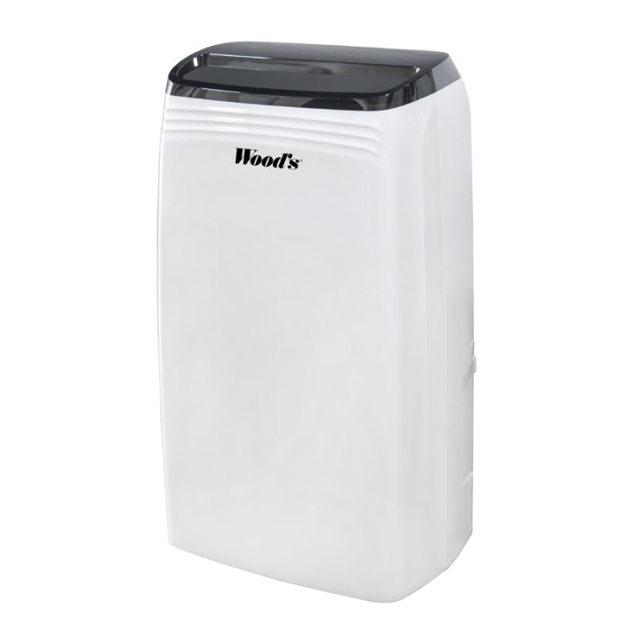 Woods MDK21 Dehumidifier - 4L Tank, 20L Per Day, 70m2 Max Area