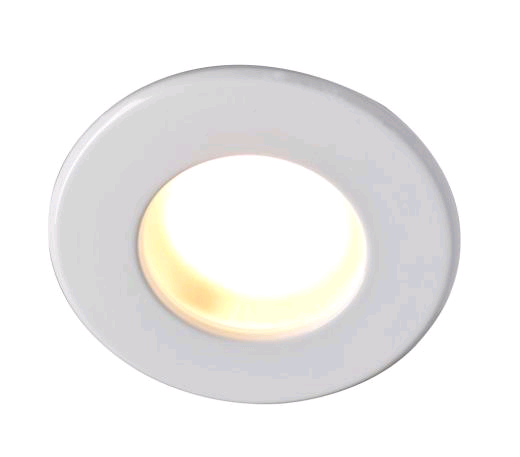 Robus IP65 12V Shower Downlight Kit in White 