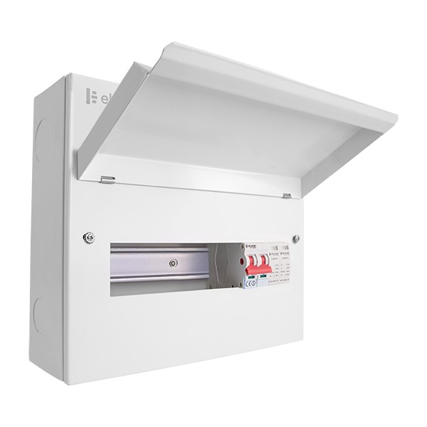 Scolmore Elucian 12 Way Consumer Unit + 100A MS SPD