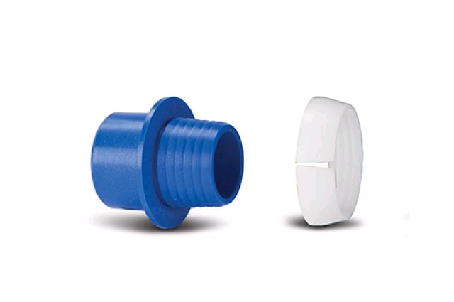 Polypipe Class C Adaptor Set Dark Blue 20mm x 3/4