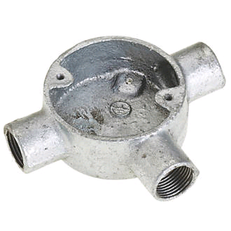 Galvanized Tee Box 20mm