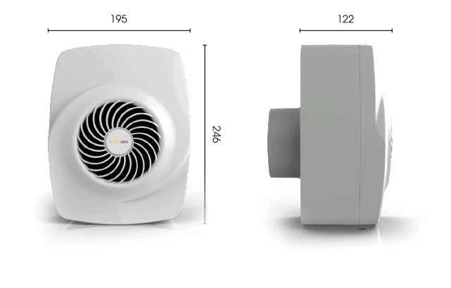 Envirovent SELV HT 12V Extractor Fan (046-30-DBO-EV) Tai Ceredigion