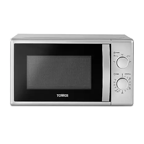 Tower 700w Digital Microwave 20Ltr SILVER 