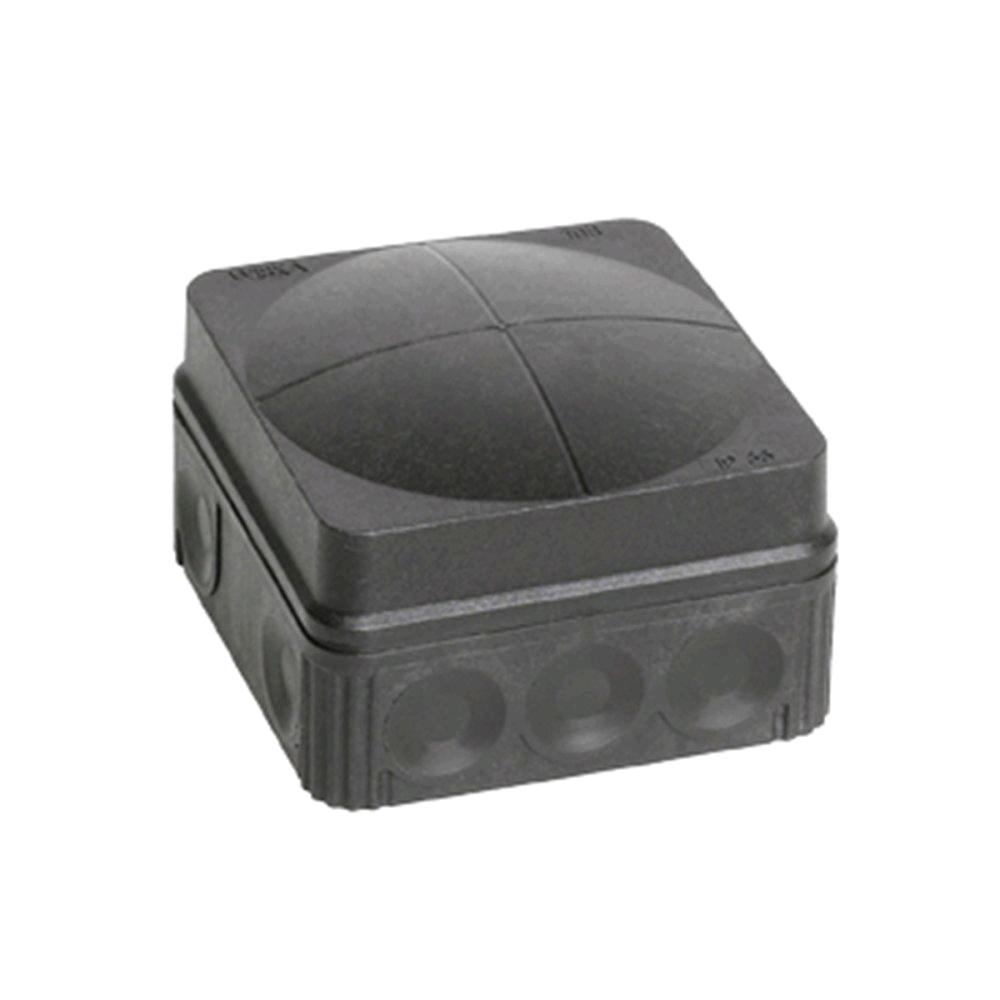 Wiska Box 76 x 51mm IP66 Black Wago 10111273