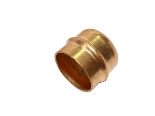 Copper End Cap (Stop End) 22mm Solder Ring 