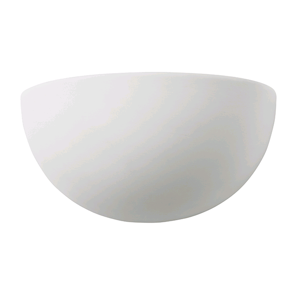 Saxby Pride Single Wall Light 60W Unglazed Cereamic 