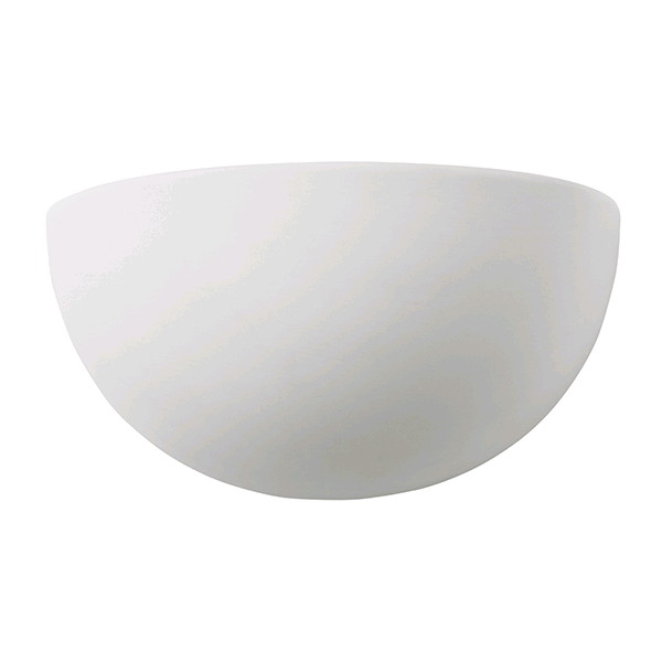 Endon Pride Single Wall Light 60W Unglazed Cereamic 