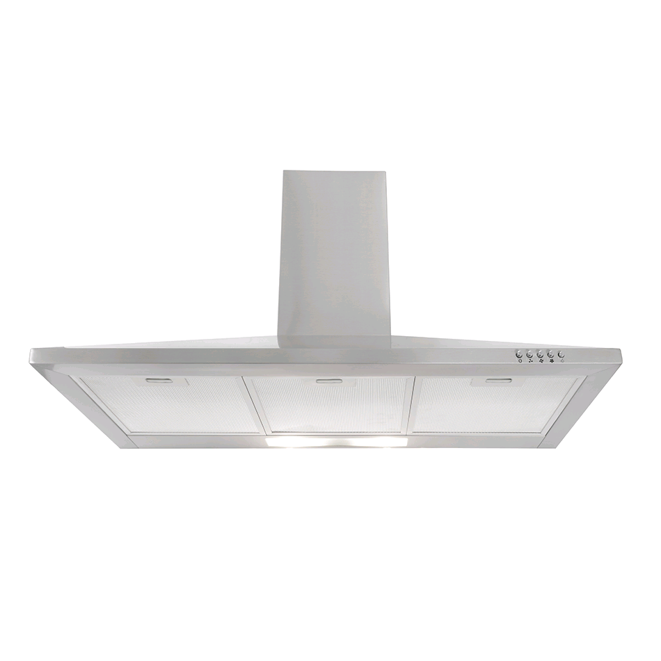 Montpellier CHC910MSS 90cm Chimney Cooker Hood 3 Speed in Stainless Steel 