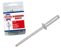 Faithfull Aluminium Rivets 3.2mm x 13mm Long Pre-Pack of 100 