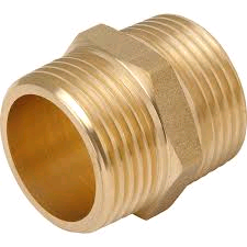 Brass Hex Nipple 1/2" 