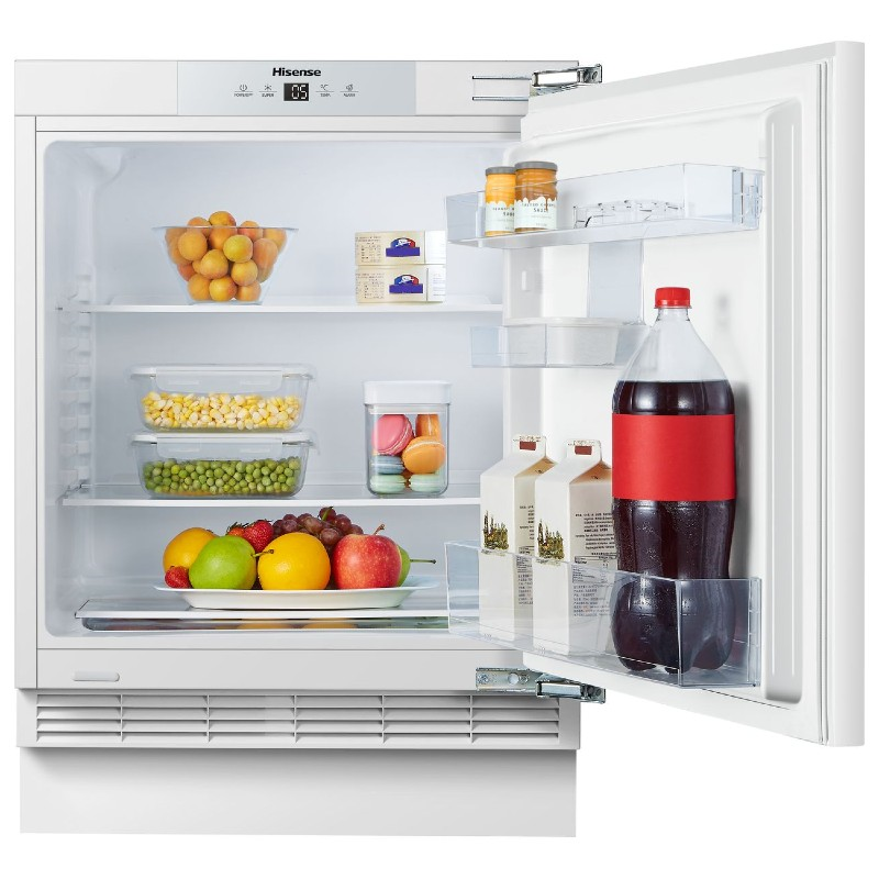 Hisense RUL178D4AWE 59.5cm Intergrated Undercounter Larder Fridge - White