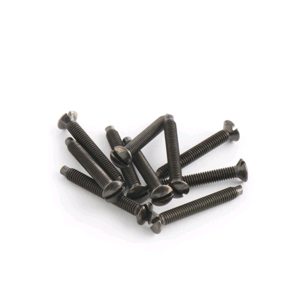 BG 38mm Fixing Screws Black Nickel Pack 10 