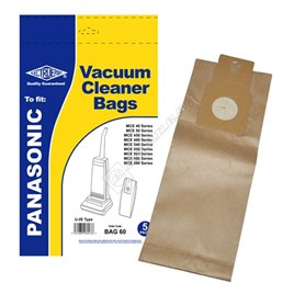 Electruepart BAG 60 replacement Upright  Panasonic, LG, Sanyo, Electrolux