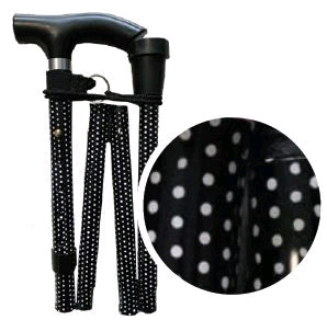 Life Healthcare Walking Stick Polka Dot 37