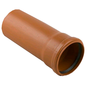 Underground Drainage Pipe 3mtr M/F Terracotta D143 SOIL 