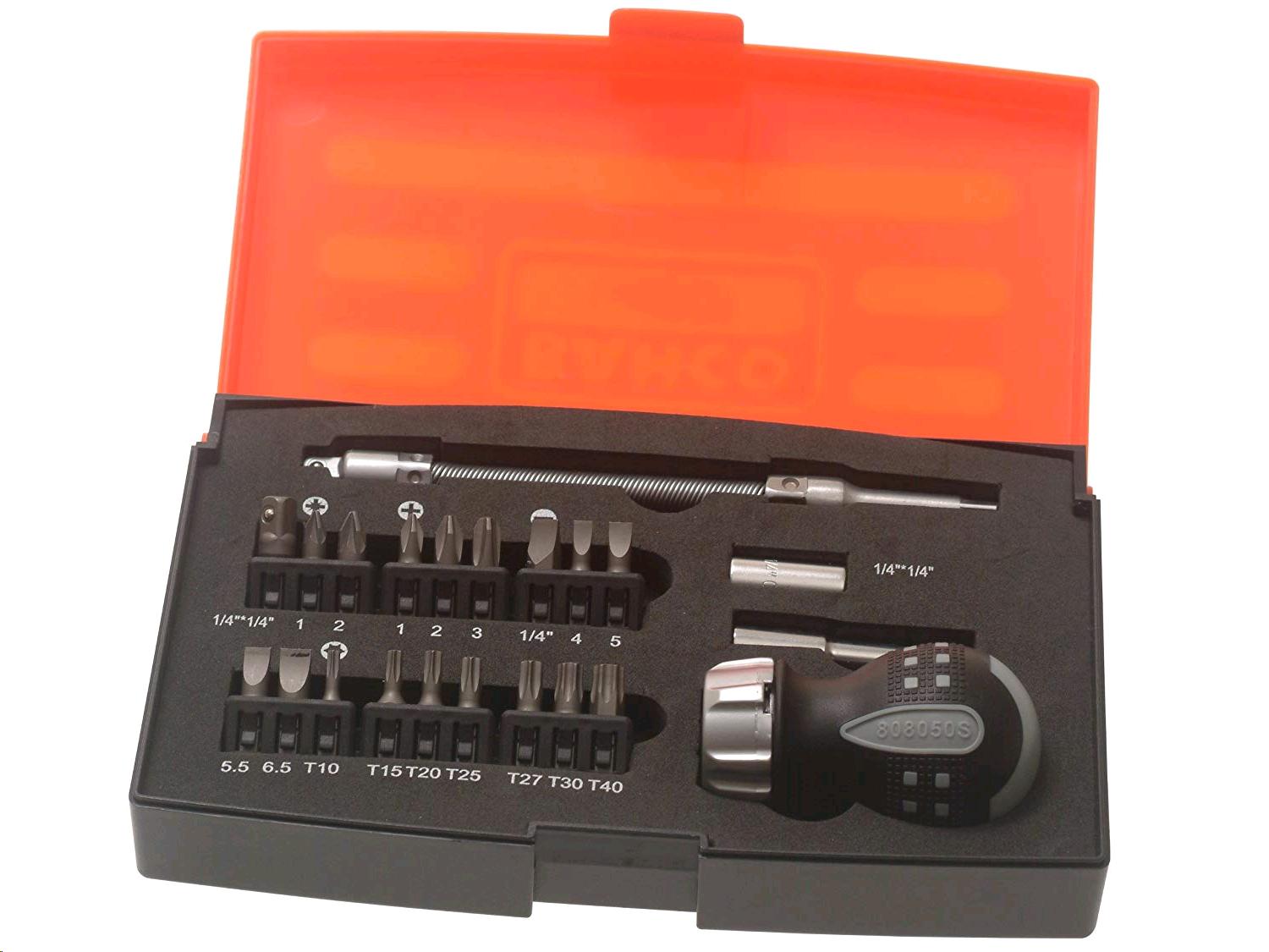Bahco Stubby Screwdriver Set 22