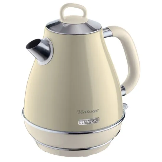 Ariete Viintage Kettle Beige Cream 1.7ltr 2Kw 