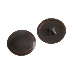 Forgefix No. 6-8's Pozi Compatible Cover Caps (Pack) Brown Plastic 