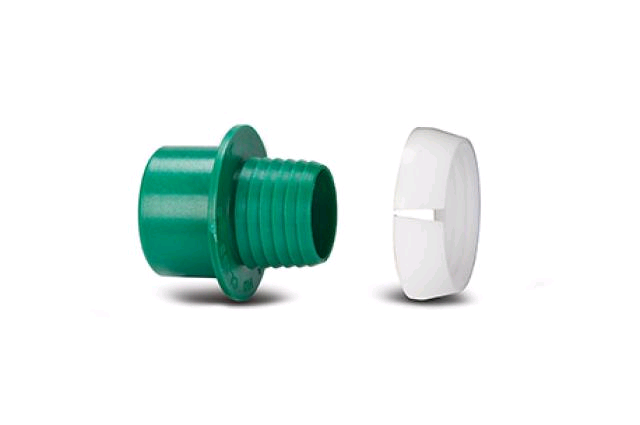 Polypipe Class D Adaptor Set Dark Green 20mm x 1/2