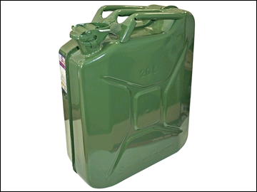 Faithful Green Jerry Can - Metal 20 litre 