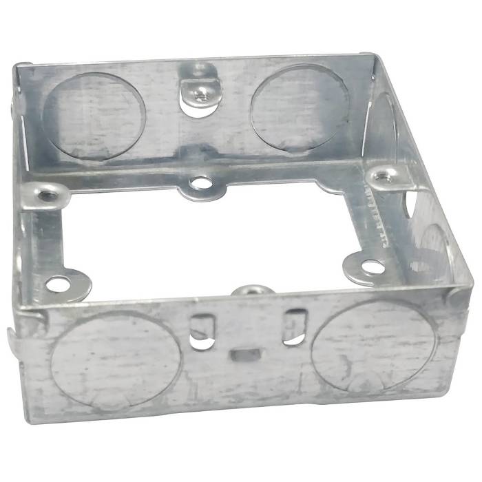 Knock Extension Metal Box 1gang 16mm 