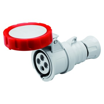 Gewiss 32a 415V 3P + E Inline Socket IP66