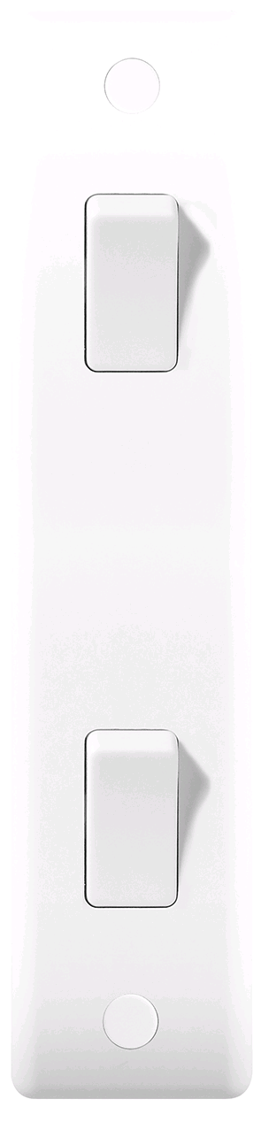 BG 2 Gang 2 Way Architrave Switch