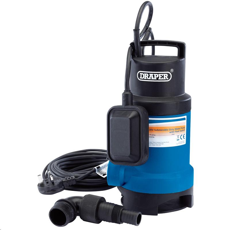 Draper 166L/Min Dirty Water Submersible Pump 