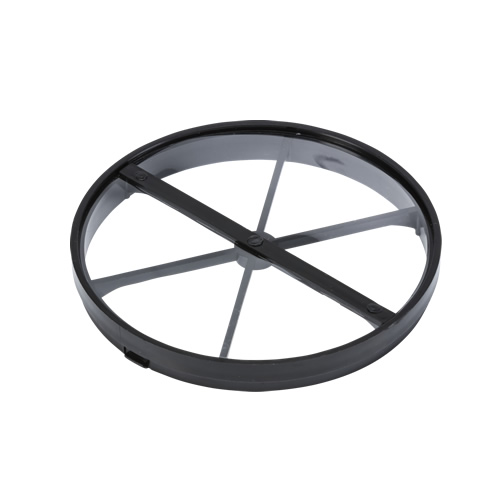 Knightsbridge 100mm/4 inch Backdraft Kit for Ceiling Mounted LED Extractor Fans