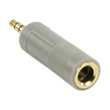 Bandridge Headphone Adaptor 3.5mm Male to 6.3mm Female 