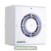Manrose 100mm/4in Centrifugal Fan c/w Timer 
