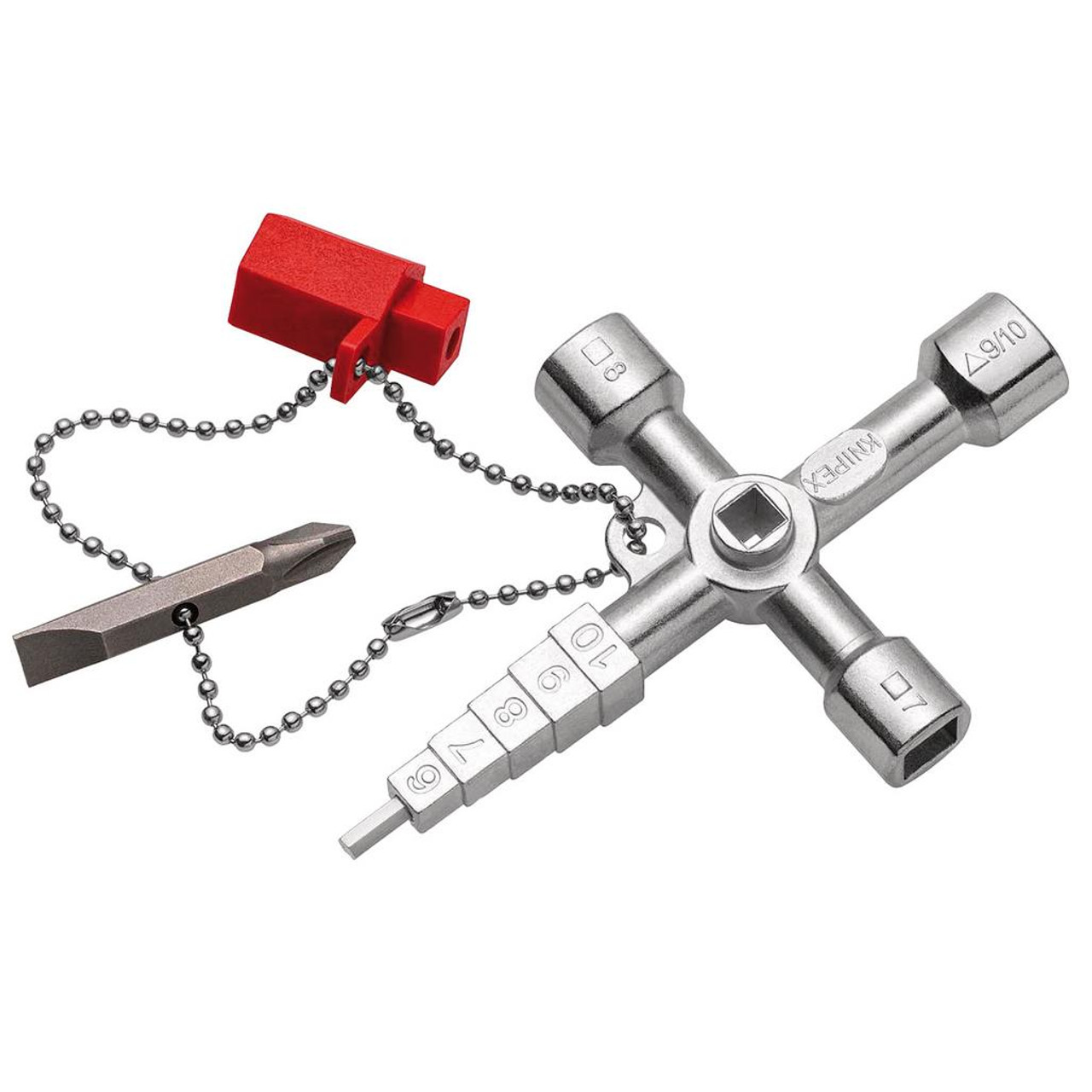 Drpaer Knipex Profi-Key for All Standard Shut-off Systems