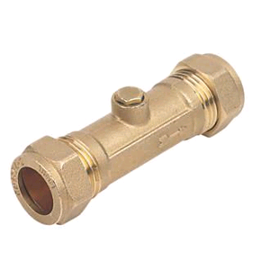 Brass Double Check Valve 22mm 