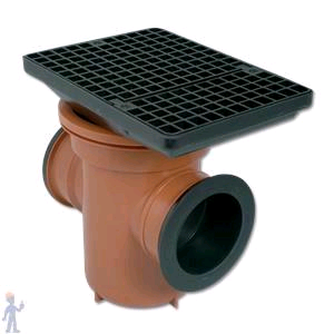 Underground Back Inlet Bottle Grid Rectangular D530 SOIL 