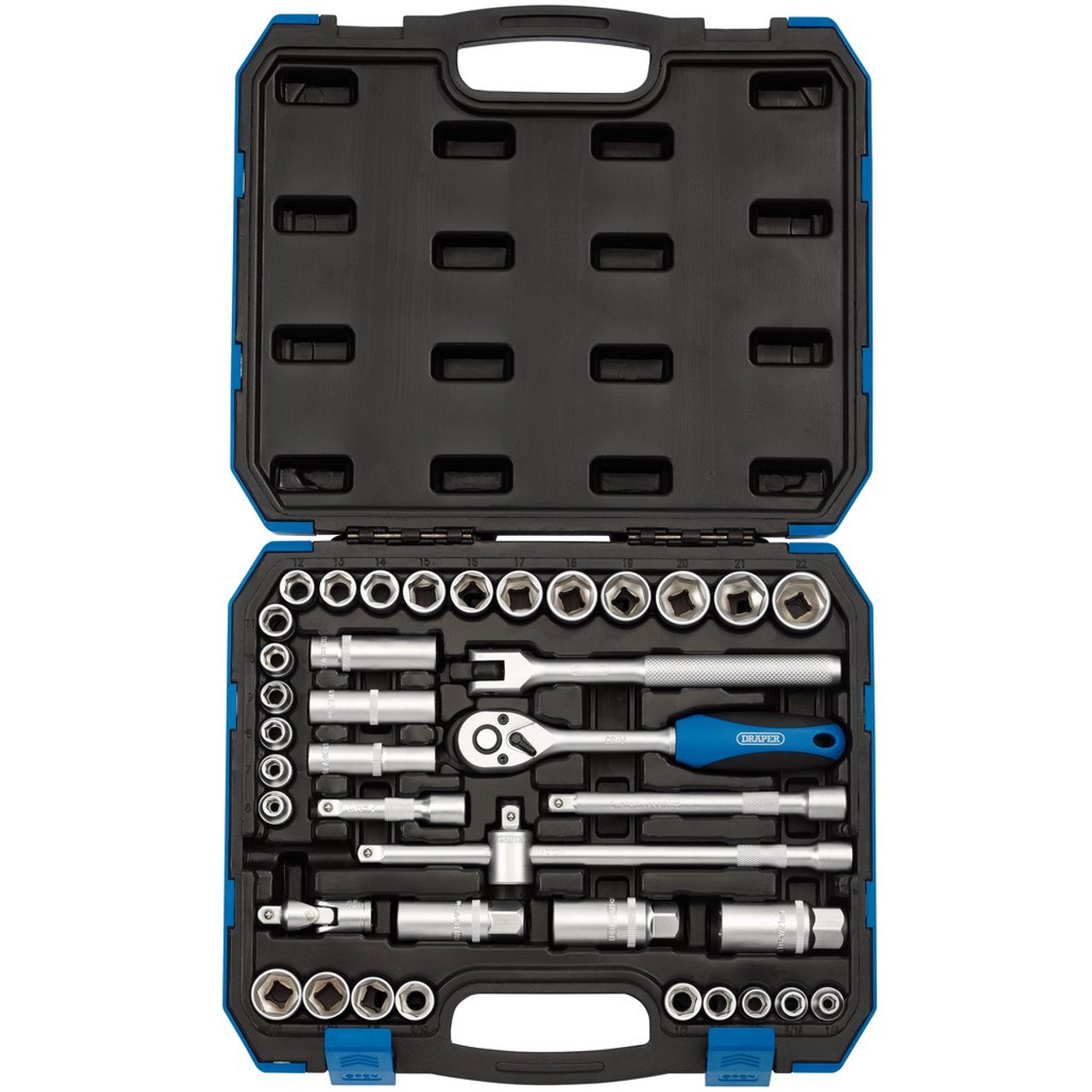 Draper Combined MM/AF Socket Set 3/8