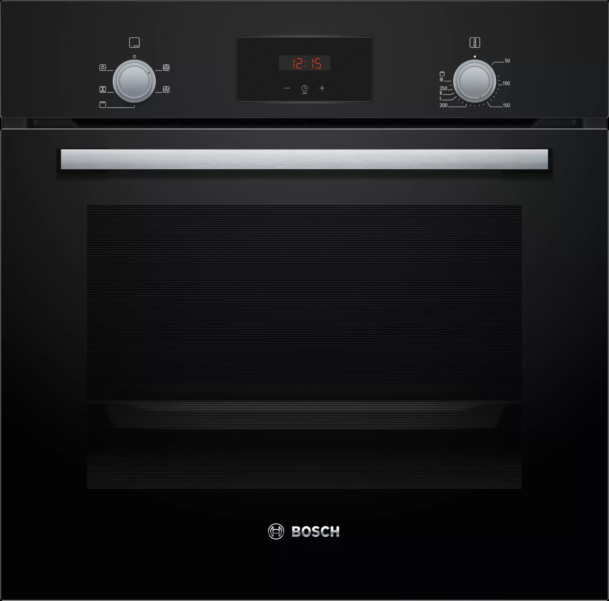 Bosch Built In Electric Single Oven in Black